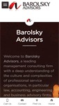 Mobile Screenshot of barolskyadvisors.com